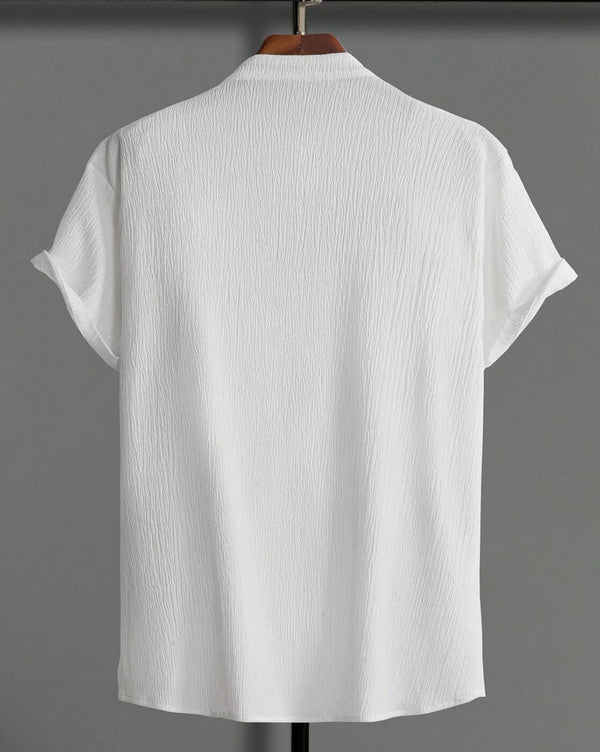 IndoPrimo Men's Regular Fit Imported Knited Casual Kurta Shirt for Men